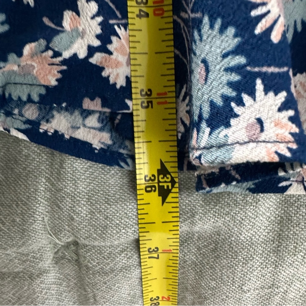 Madewell Women’s Side Button Front Floral Mini Dress Size 2 - Picture 8 of 8